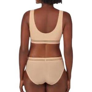 NWT Le Mystère Second Skin Bralette - Natural - Size S